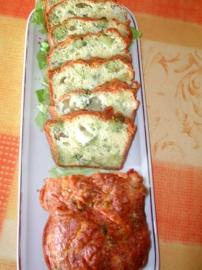 cake au brocoli-roquefort