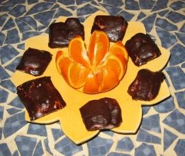 carrs de guimauve au chocolat