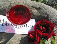 Gele de Roses Rouges