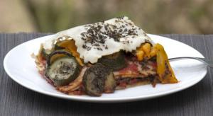 Lasagnes  l aubergine  la courgette au poivron  la tomate et au cumin