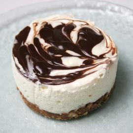 cheesecake au chocolat blanc