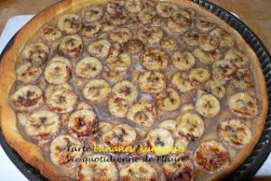 Tarte bananes kumquats