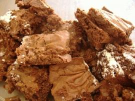 brownies fondants au chocolat