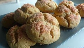 Cookies aux biscuits roses de reims