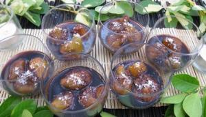 figues au vin rouge