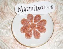 Pte de fruit aux abricots