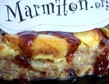 Petits gratins de poires briochs