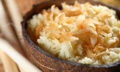 riz à la noix de coco