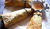 rouleaux de crpes aux crevettes