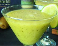 Smoothie kiwi ananas