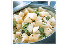 soupe rustique de pommes de terre