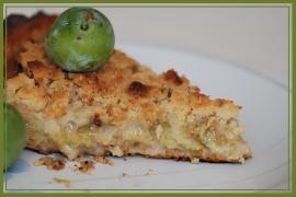 tarte crumble aux reines-claudes