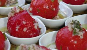 tomates marinées pour l apéritif