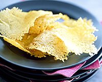 Tuiles au parmesan de galbani