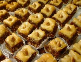 baklawa aux amandes