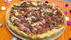 tarte  la citrouille et aux bettes