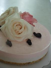 cheesecake rose-violette : la recette