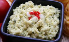 risotto au vin blanc