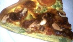 Tarte au chou romanesco