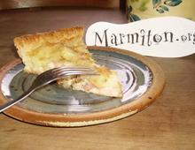 Tarte aux pommes de terre et St-Nectaire