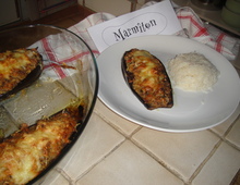 Aubergines faries (aux lgumes ou mixte)