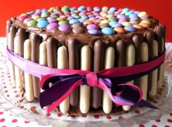 Layer Cake Party Chocolat Framboise