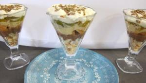 trifles aux prunes et graines de tournesol