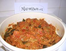 Baingan Masala ou Aubergines au Massal