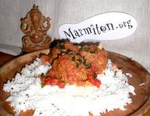 Boulettes de veau au curry