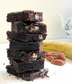 brownies choco-banane-pcan ultra fondants
