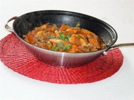 wok de filet mignon de porc au curry de lgumes
