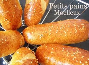 petits pains moelleux aux graines de sesame