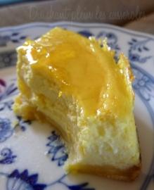 cheesecake à la bergamote de tunisie (limette)