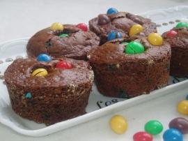 gteaux au chocolat aux m&m s