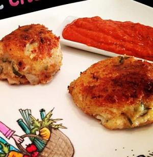 mes croquettes pommes de terre poulet et estragon