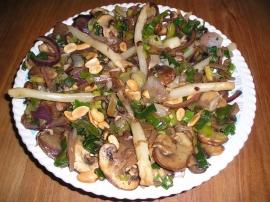 salade tiède d asperges et ses légumes