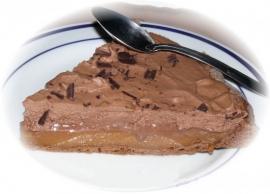tarte au chocolat au lait et caramel