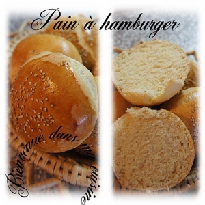 Pain  hamburger bienvenue dans ma cuisine