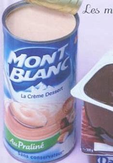 Tiramisu Mont Blanc Nutella