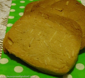 Biscuits aux amandes  faire damner  