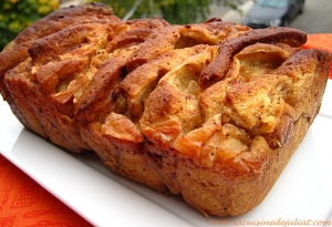 Brioche  effeuiller  la pomme et cannelle  