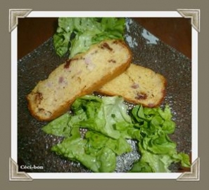 Cake aux lardons et tomates sches Cci bon