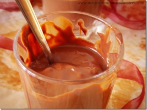Crme dessert au chocolat faon danette (Sans oeufs)  