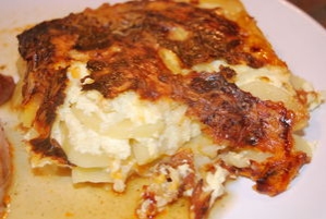 Gratin dauphinois aux deux fromages Humm A vos fourchettes