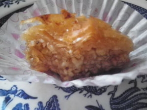 baklawa aux amandes  la pate filo