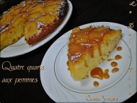 gteau quatre quarts aux pommes la dolce vita