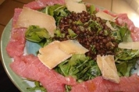 carpaccio et salade de lentilles cnrs cuisiner nuit rarement à la santé