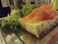 cheesecake aux crackers saumon fumé et fromage frais réalisé par marjorie cnrs cuisiner nuit rarement à la santé