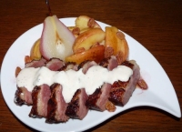 magret canard sauce boursin aux 3 poivres
