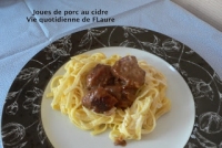 Joues de porc au cidre Vie quotidienne de FLaure